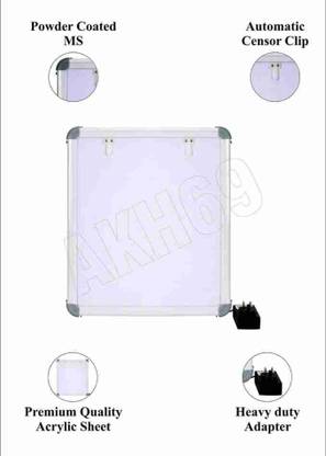 FLOWMEX Led X-Ray View box Automatic film activation variable brightness control (14×17) X-Ray Viewer
