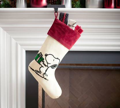 miniPRICE Crewel Stockings Christmas Stocking
