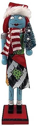 NIGHTMARE BEFORE CHRISTMAS Walgreens The Sally With Tree Nutcracker 12" Hanging Ornaments Pack of 1