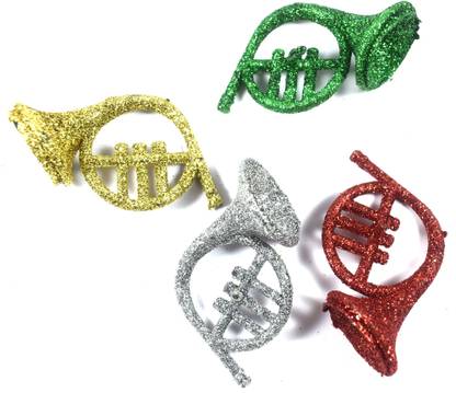 Forty Wings Trumpet Christmas Hanging #O S 005 - Hanging Ornaments Pack of 4