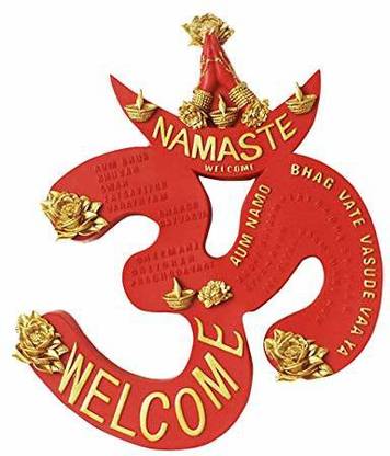 Alikiki Indian Diwali Gifts Home Decoration Hindu Om Housewarming Return Gifts India Hanging Ornaments Pack of 1