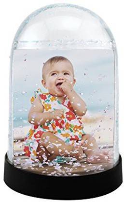Neil Enterprises Inc. Vertical Photo Globes (2.5" X 3.5" Clear) Hanging Snow Flake Pack of 1
