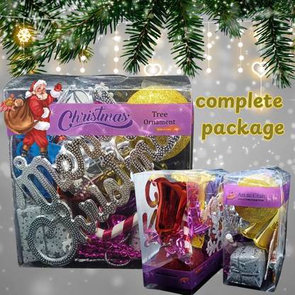 kuhu decore Collection of Christmas tree ornaments with 20 or more pieces. Hanging Ornaments Pack of 1