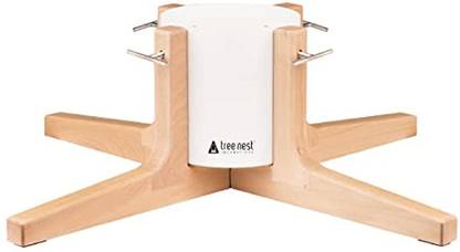 Tree Nest Christmas Tree Stand Base For 10Ft Real Tree Sliver Christmas Tree Holder Miniature Christmas Tree Pack of 1