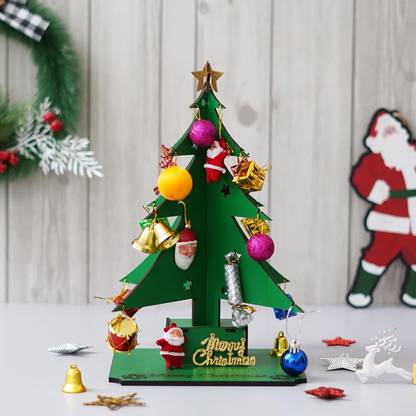 JaipurCrafts Fir 32 cm (1.05 ft) Artificial Christmas Tree