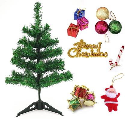 Kidzoo Pine 58 cm (1.9 ft) Artificial Christmas Tree