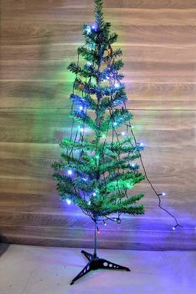 CraftVatika Generic 213.36 cm (7.0 ft) Artificial Christmas Tree