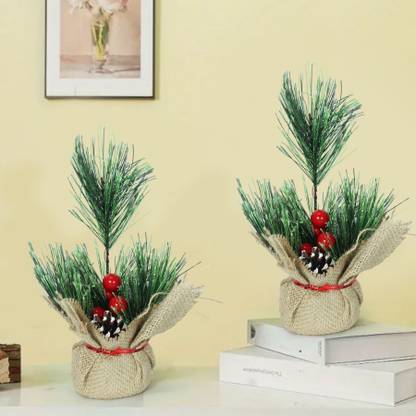 TIED RIBBONS Generic 22.8 cm (0.75 ft) Artificial Christmas Tree