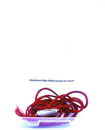 DivineAura Nazar Raksha Kavach for House Silver Yantra Price in India ...