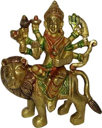 Shraddha Subari Mata Rani [Colour: MultiColour Weight:500Gram Height:12.7CM Width:9Cm] Brass Yantra