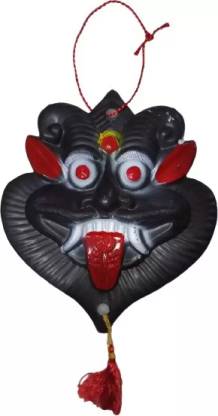 Dirghaanshi Najrota,Wall Hanging Nazar Battu-Evil Eye Protector Feng Shui & Vastu Showpiece Plastic Yantra