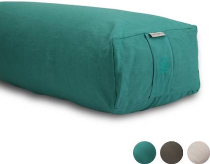 Core Asana Rectangular Yoga Bolster Cushion Pillow to Support Poses Yoga Blocks