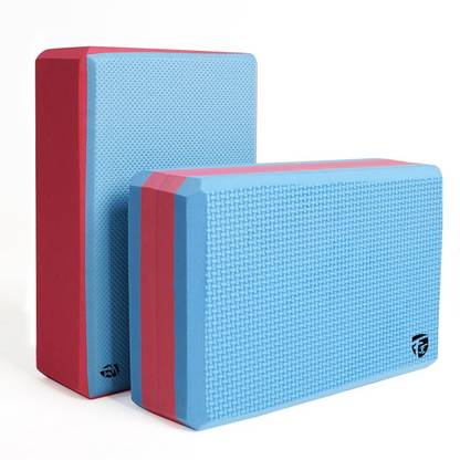 FirstFit High Density Yoga Block Exercise Bricks EVA Foam Blocks Yoga Accessories Yoga Blocks