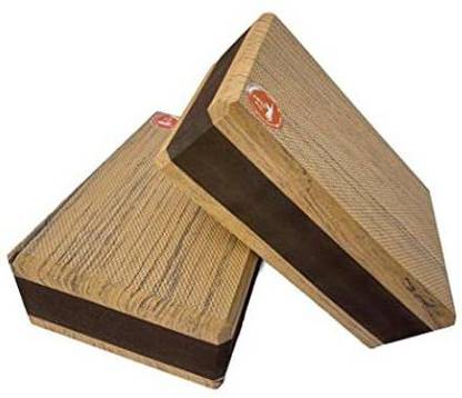 The Yogis High Density Foam Yoga Block Brick Set of 2 Large Size Yoga Blocks