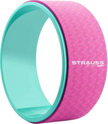 Strauss Yoga Wheel | Yoga Roller for Back Bends| Yoga Accessories Yoga Blocks