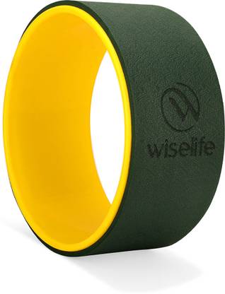 Wiselife Yoga Wheel For Men & Women | Big Circle Wheel For Abs,Training- Yoga Blocks