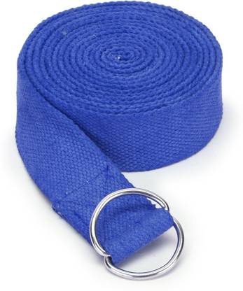 RCSP Fitness Yoga Stretch Bands Eco friendly Stretching Straps Adjustable D-Ring 8FT Cotton Yoga Strap