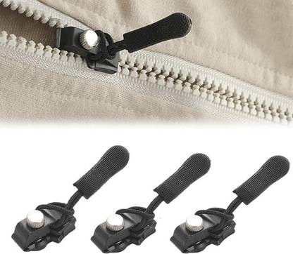 avnish Universal Zipper Slider Puller Detachable Instant Repair Replacement Lever Lock Zipper Pull