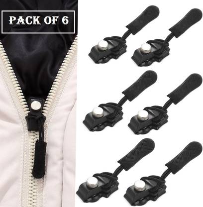 JUXEY ZR-56 Universal Screw-Fix Removable Zippers Repair Kit Zipper Pull