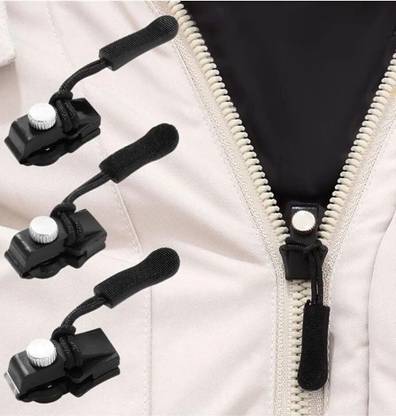 IDEA CHASERS Zipper repair kit Removable zipper slider head replacement tool Clip Zipper Pull