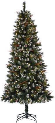 Nexus Snow Pine Tree - 5 Pine 30 cm (0.98 ft) Artificial Christmas Tree
