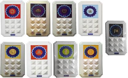 JITEN Pyron - Vastu Kit (Set of all 9) Pyramid PP (Polypropylene) Yantra
