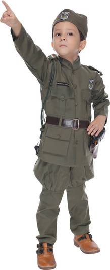 Smuktar garments Netaji Subhas Chandra Bose Kids Costume Wear