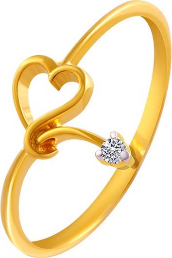 PC Chandra Jewellers Valentine's Day 14kt Yellow Gold ring