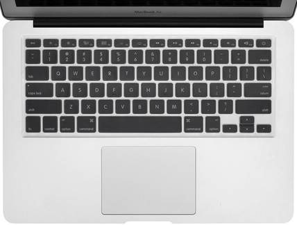 Saco Silicone Chiclet Protector Cover Fit for Apple MD761HN/A MacBook Air Laptop Keyboard Skin