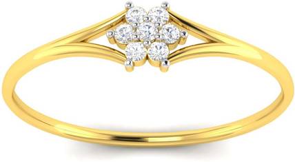 avsar Divya 18kt Diamond Yellow Gold ring
