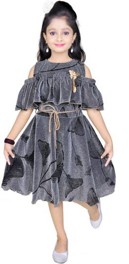 Style Junction Girls Midi/Knee Length Party Dress