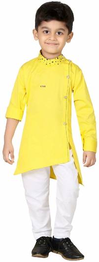Kashvi Boys Festive & Party Kurta and Pyjama Set