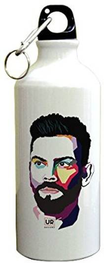 PrintBharat Cricket Player Virat Kohli 750 ml Aluminium Bottle
