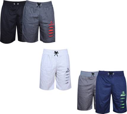 CUTE TREND Short For Boys Casual Printed Pure Cotton