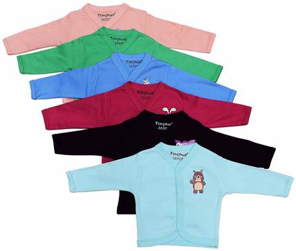Tinchuk Baby Girls Cotton Linen Blend Top