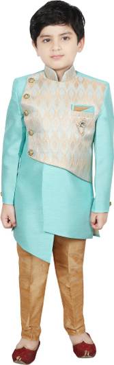 SG YUVRAJ Boys Festive & Party Sherwani and Churidar Set