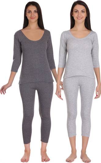 Selfcare Winter Collection Women Top - Pyjama Set Thermal