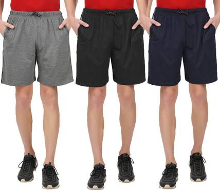 Sevnix Short For Boys Casual Solid Pure Cotton