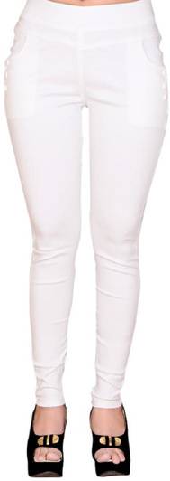 FeelBlue White Jegging