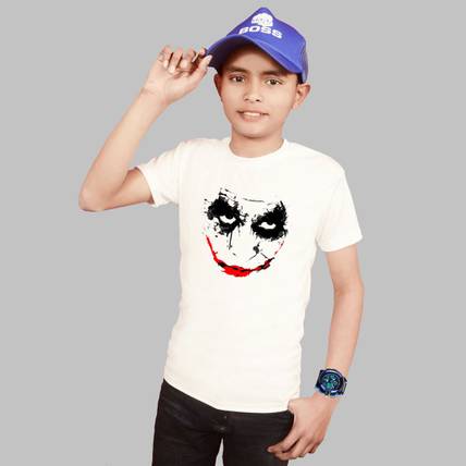 Widersoft Boys Graphic Print Cotton Blend Regular T Shirt