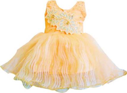 paras pooja garments Girls Midi/Knee Length Festive/Wedding Dress