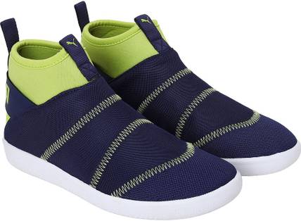 PUMA Lazy Knit Mid PS IDP Boys & Girls Slip on Sneakers