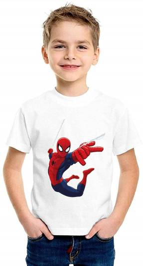 Viaan Boys Superhero Cotton Blend Regular T Shirt