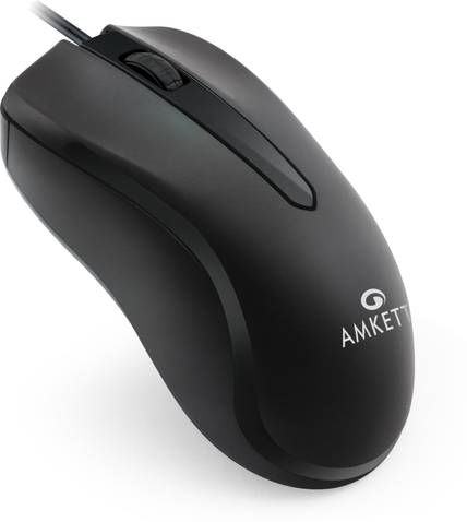 AMKETTE Kwik Pro 7 Wired Ambidextrous Optical Mouse