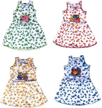 Purely Nature Baby Girls Midi/Knee Length Casual Dress