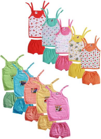 Rockwren Baby Boys & Baby Girls Casual Dress Top, Bodysuit, T-shirt, Trouser, Shorts
