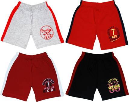 Sand Beach Short For Boys & Girls Casual Solid Cotton Blend