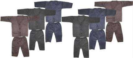 Kidszone Top - Pyjama Set For Baby Boys & Baby Girls