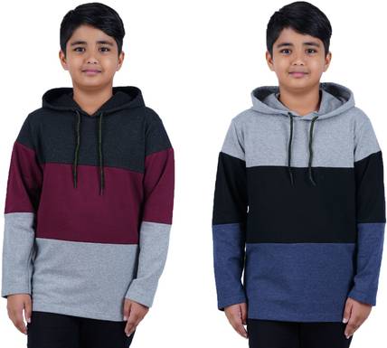 Sevnix Boys Solid Pure Cotton Regular T Shirt