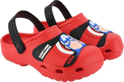 Adda Captain America Boys Sling Back Clogs